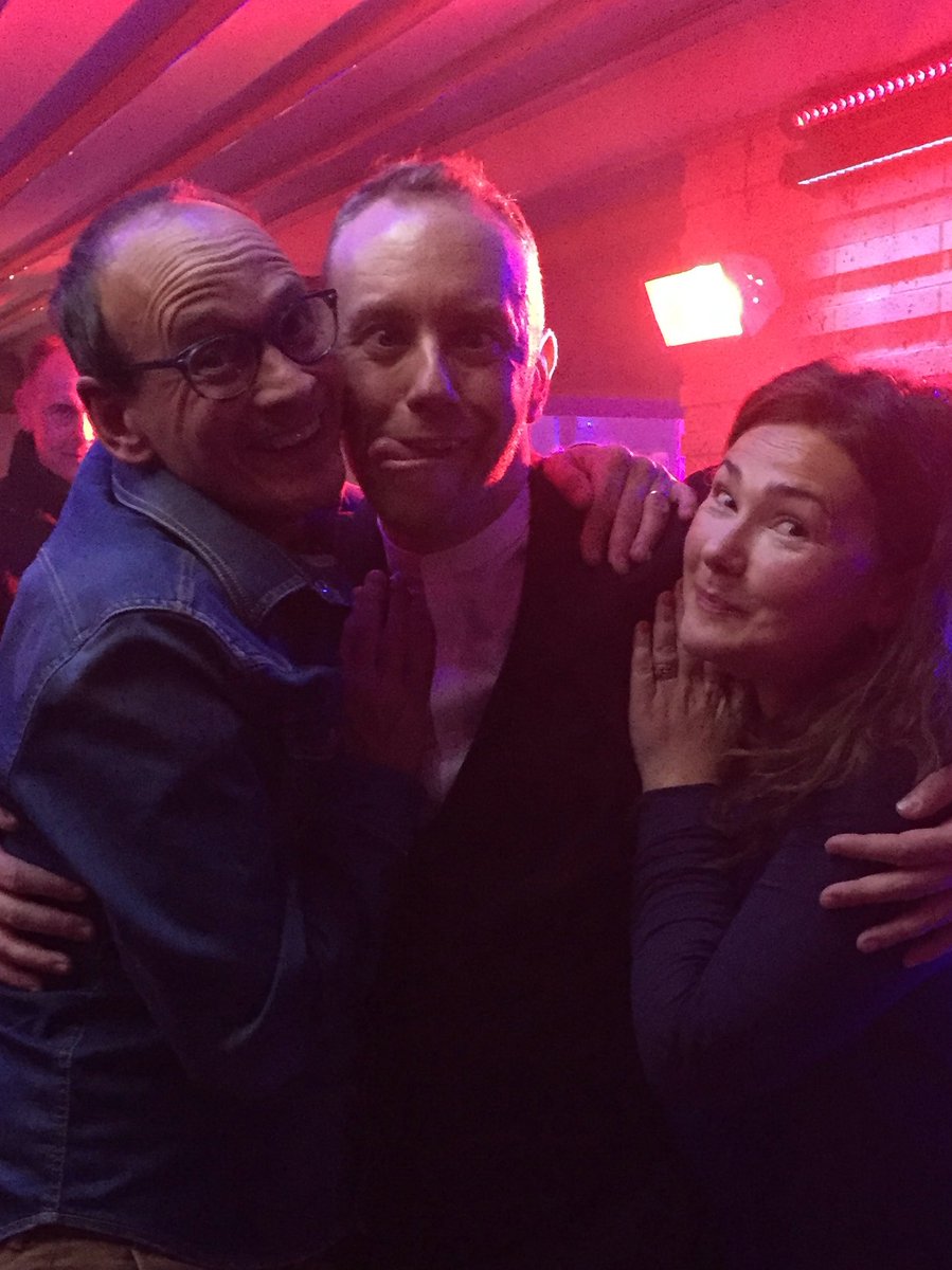 steveroylecomic's tweet photo. Birthday celebrations with my special friend @TheDanWhiston ! 😜🍾 #39plus1 https://t.co/LuWKvarqYL