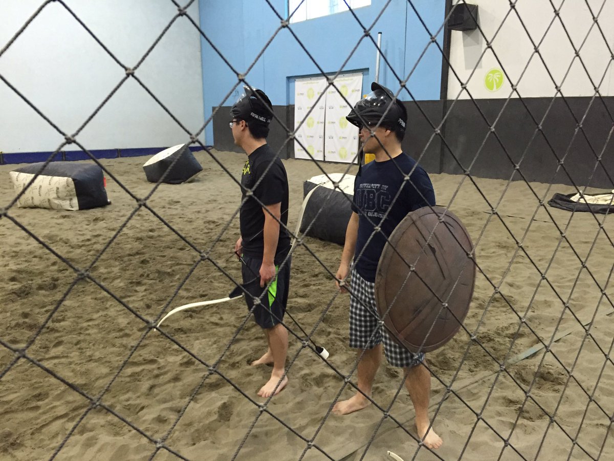 meljang's tweet photo. Brian's making up his own games now. Team Kwok vs everyone else.  #bkwokbday https://t.co/qHc4cDKTOb