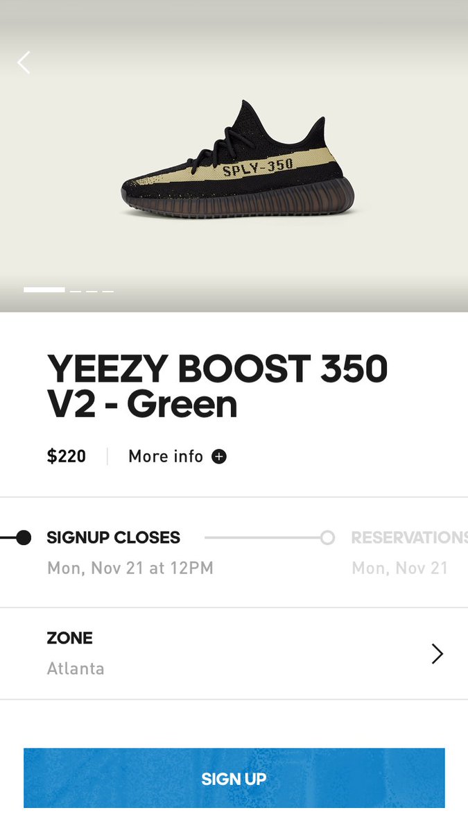 adidas yeezy reservation