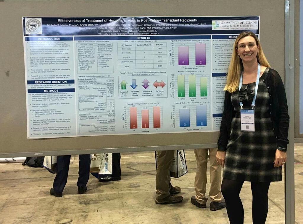 SNPhA_CKD's tweet photo. Poster session on hepatitis c treatments in kidney transplant patients at #kidneyweek2016 #asn #chicago #uic https://t.co/rlYlOEPud1