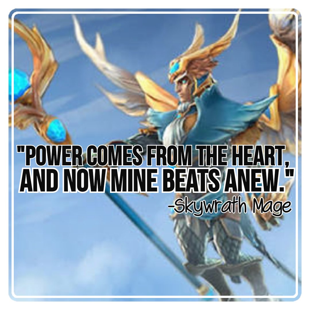 Dota2heroesresponses On Twitter Power Comes From The Heart And