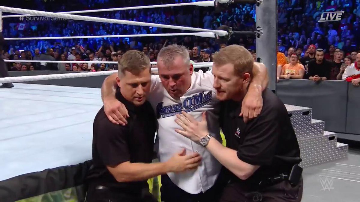 Shane McMahon pode ter se lesionado durante o WWE Survivor Series