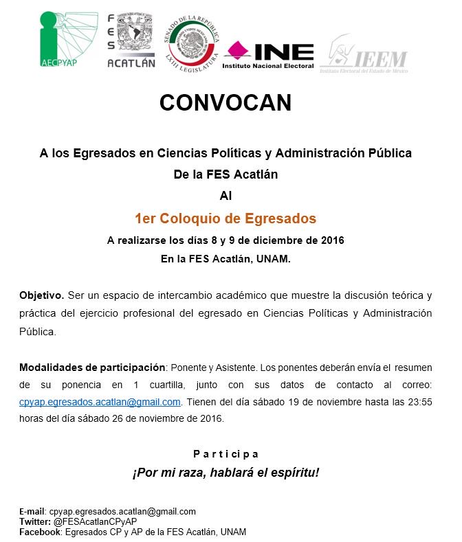 ¡Participa, este evento es para tí!