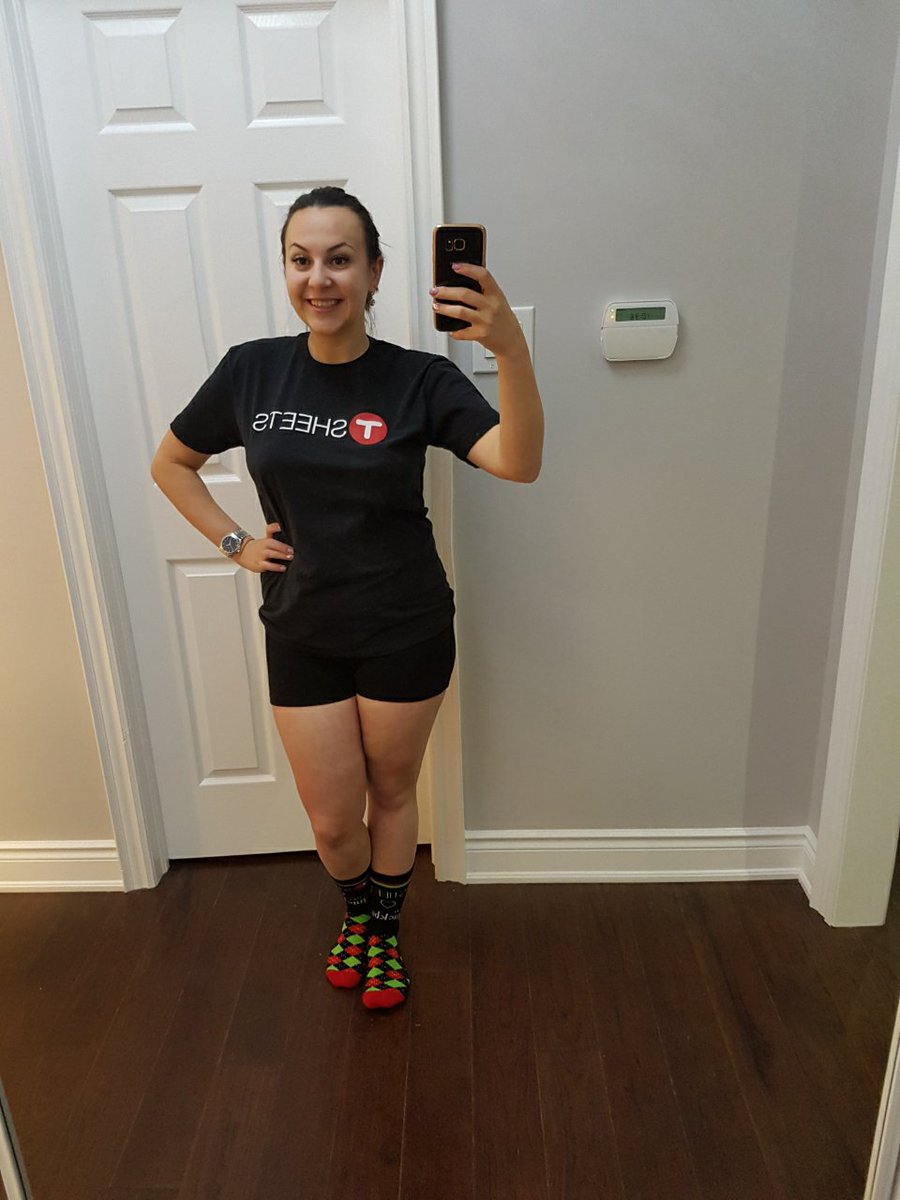 After a long day, I'm enjoying my <a href="/tsheets/">TSheets is now QuickBooks Time</a> and <a href="/QuickBooksCA/">Intuit QuickBooks Canada</a> swag! I can't wait for day 2 #IntuitThrive