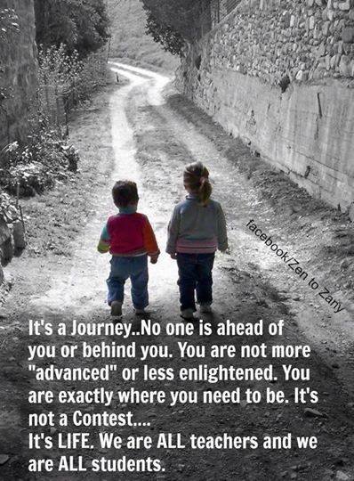 truthforpeace23's tweet photo. We are ALL teachers and we are ALL students #Life #relate #quote https://t.co/gKASeLRuwj