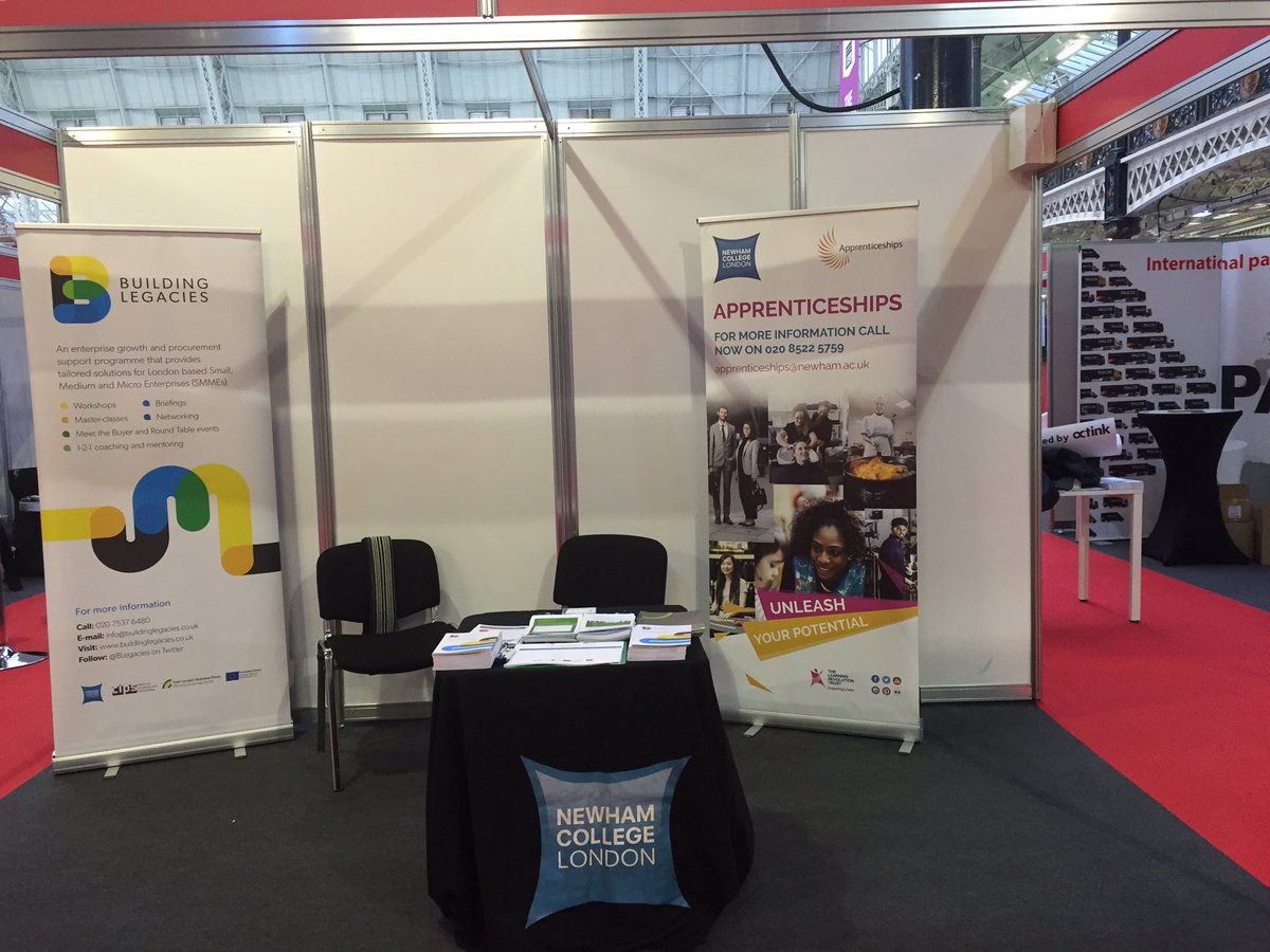 WorkLab_NC's tweet image. Thank you to everyone who came to visit us at @TheBusinessShow! @CIPsNewham @newhamcollege #BusinessShow