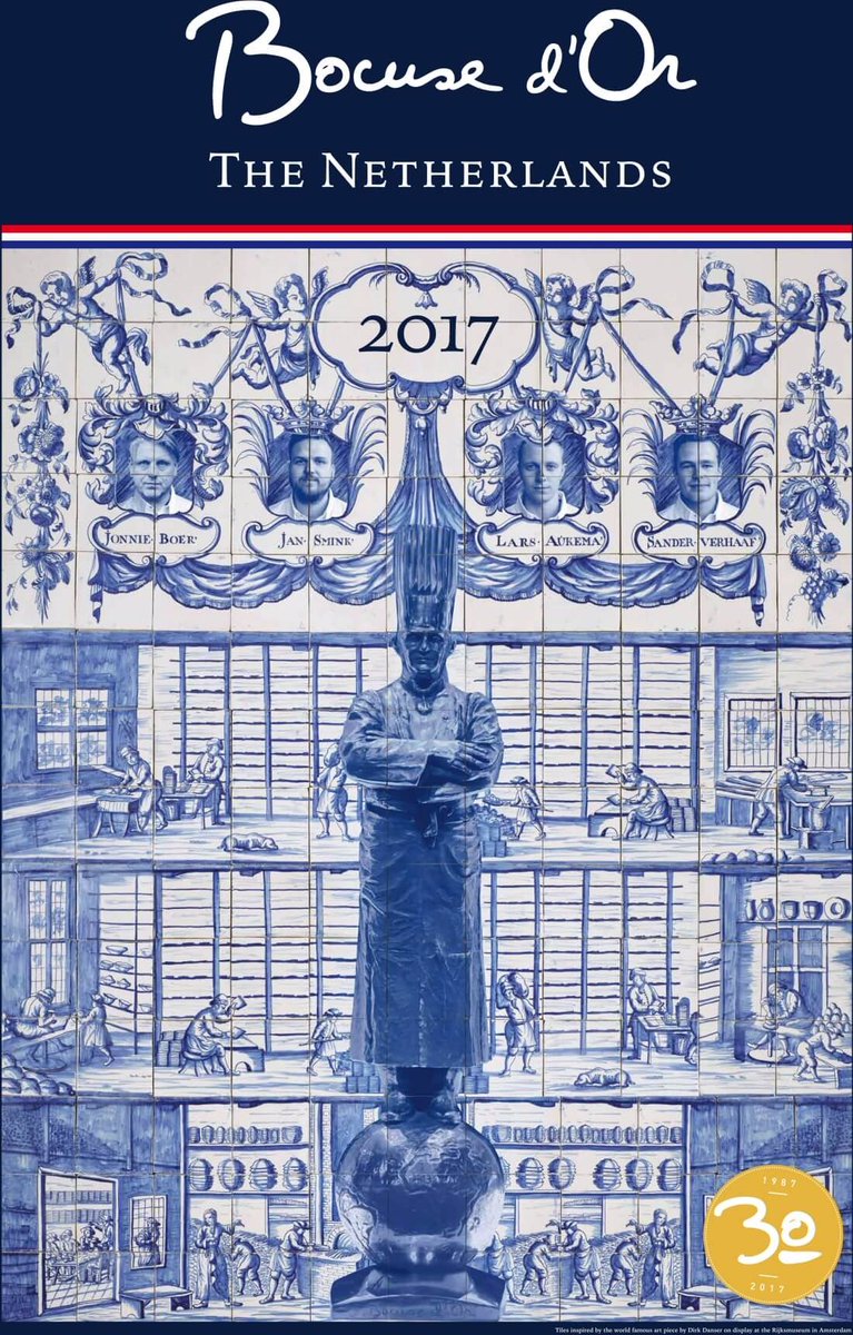BocuseNL's tweet photo. De teamposters voor de Bocuse d'Or 2017 staan online. Breng je stem uit op onze Nederlandse poster! > https://t.co/ufUoF0bBnn https://t.co/V0xys7x5Xw