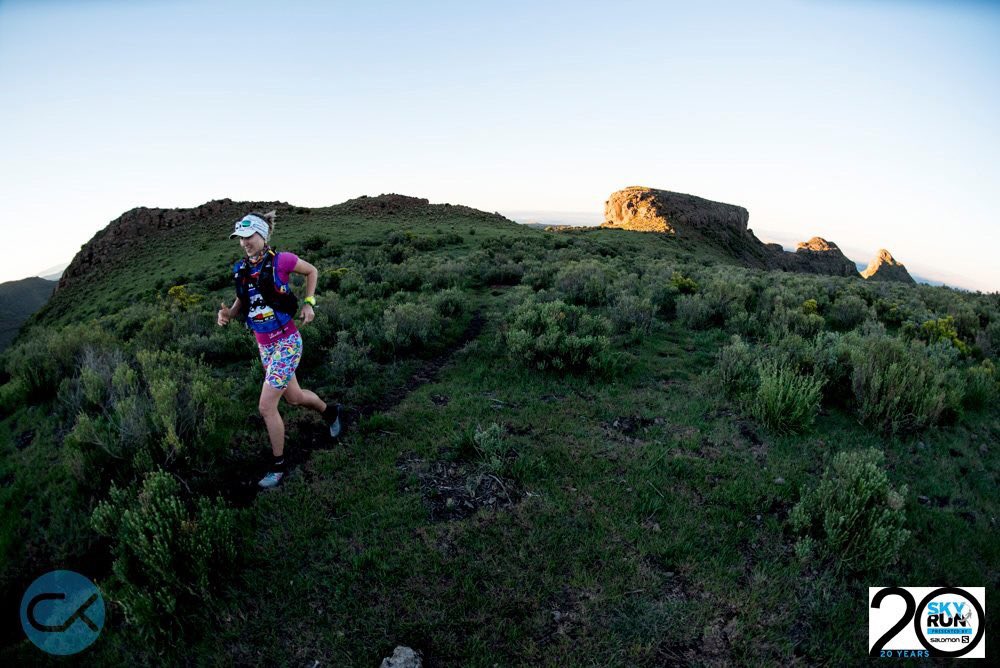 Congrats Tarrin van Niekerk on your 65km #skyrun #win ! Love that you chose to run this tough race in our shorts💕You are one super athlete!