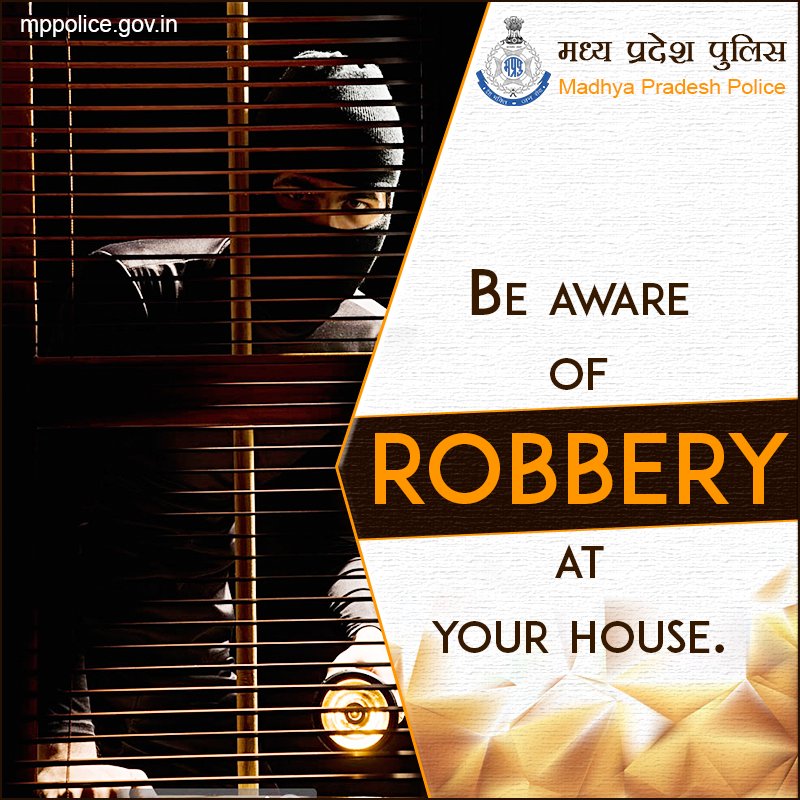 Be aware! You are always surrounded by the crime of theft.
