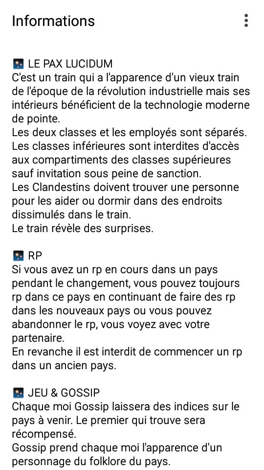 TrainStationRPG's tweet photo. Quelques petites informations. https://t.co/rx2o1CwoCE