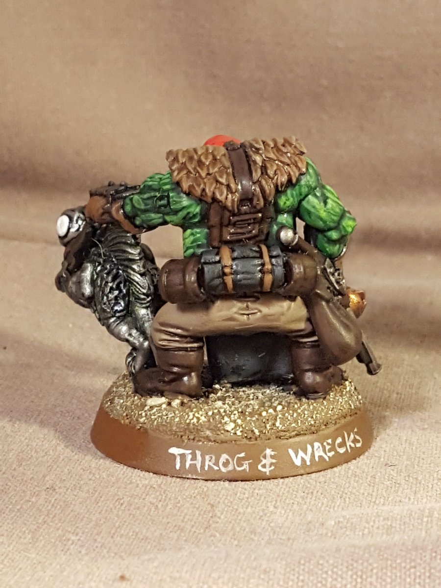 WarbossKurgan's tweet photo. Throgg (and Wrecks) and the rest of #TheOgresuns that have been re-based so far.
#IronfangPirates #AgeOfSigmar https://t.co/8GlvSoykLf
