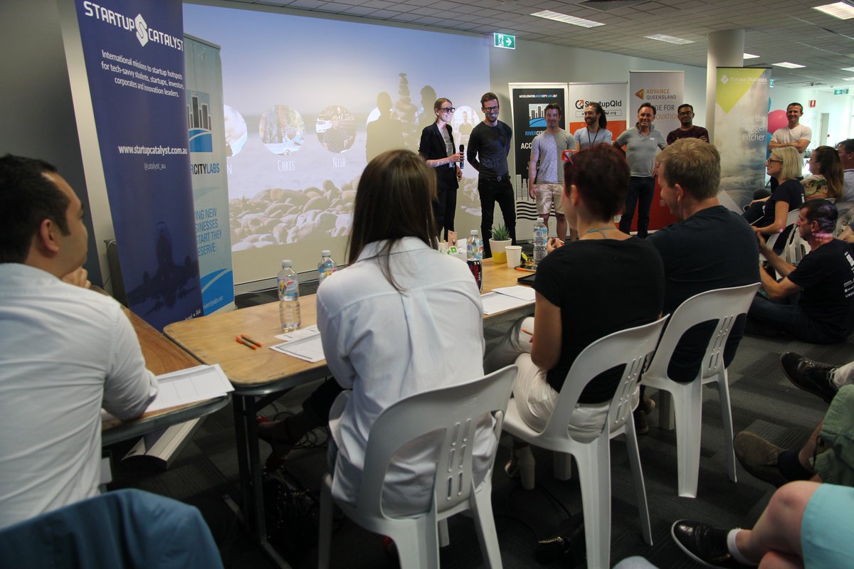 RiverCityLabs's tweet photo. .@kaisuchristie @LisaMJenkinson Tim Kuusik @QChiefEntrepren thank you very very much for joining our judging panel for #swbne16 :) https://t.co/zuL2ckShJ7