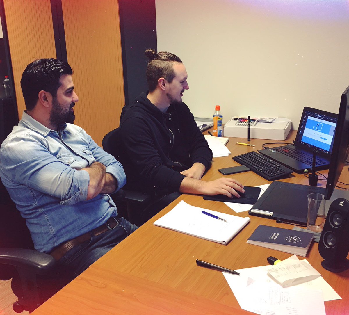 Onze designer &amp; developer Davy betrekt Appsmen bij het proces van het opbouwen van hun nieuwe website!