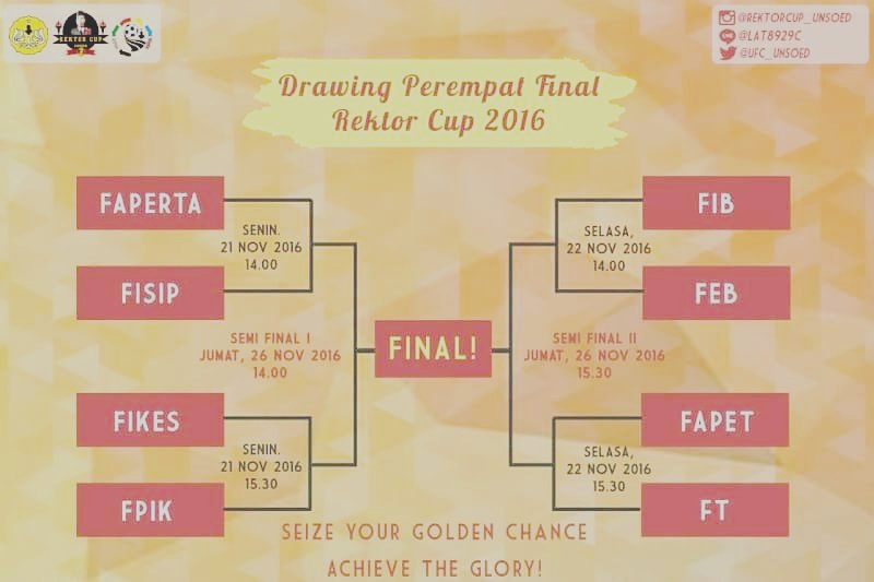 Ayoo Spartan datang dan ramaikan tribun FEB yang lolos ke 8 besar!!!
Selasa, 22 Nov 2016
14.00 WIB
@gorSoeSoe