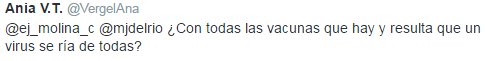 ¿Con todas las vacunas que hay y resulta que un virus se ría de todas?