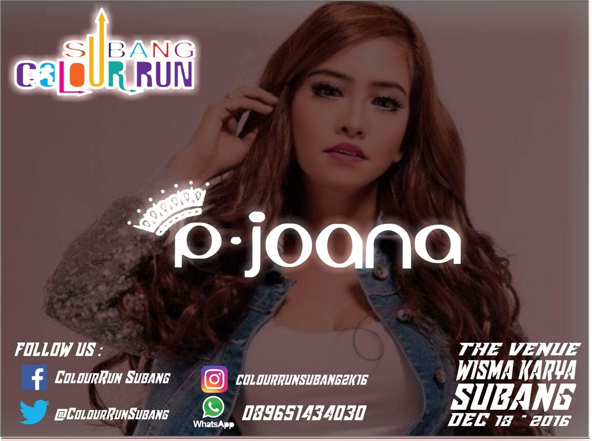 SUBANG COLOUR RUN 2016, let's join and have fun with DJ <a href="/PJoana/">Princess Joana</a> 
Dont miss it guys 🎉🎉🙌🙌
Just go RUN,and FUN 🎉🎉