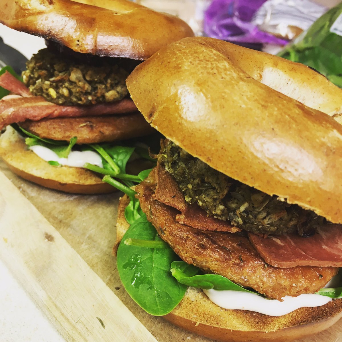Unless_HCVC's tweet photo. These suckers are coming out on Saturday for @CompassionDerby, #turkey and #bacon without the #cruelty. That's how you do #christmas. #vegan https://t.co/bJFjmdDP2D