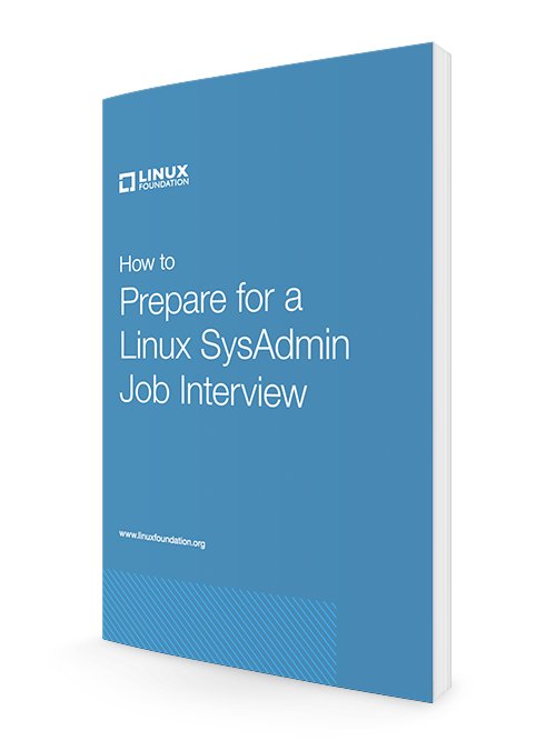linuxfoundation's tweet image. DOWNLOAD: Nervous for your Linux #SysAdmin job interview? Let us help! bit.ly/29sbU0Q