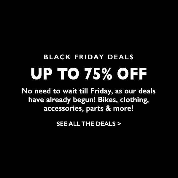 Black Friday week starts now! Huge savings on clothing, bikes, parts and accessories - don't miss out! 
rutlandcycling.com/black-friday/