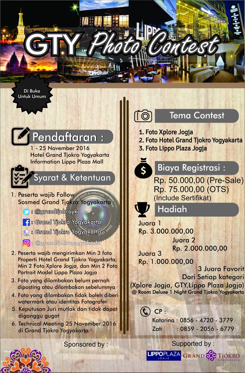 Yuk, kita masih buka pendaftaran "GTY Photo Contest", check this out :D by <a href="/GrandTjokroYK/">Grand Tjokro YK</a>