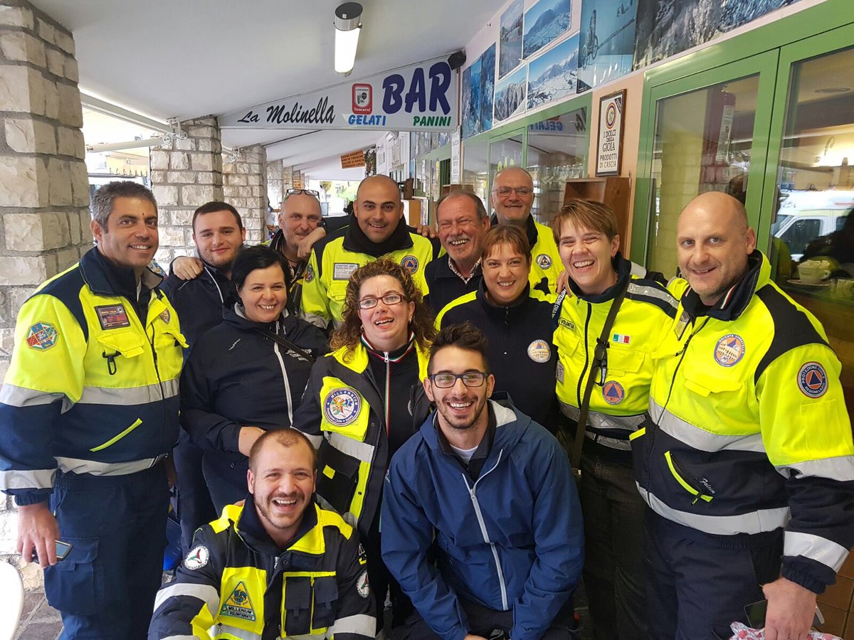 Grazie alla popolazione di #cascia per l'affetto riservatoci e a tutti gli Amici del campo #procivitalia 12-19/11/2016. Vi voglio bene!! 😘😘😘