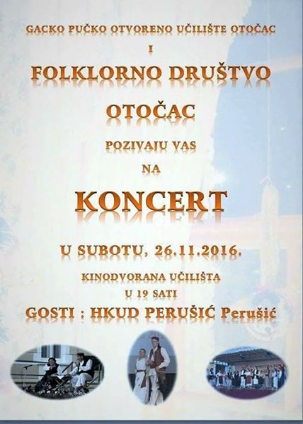 TZGOtoca's tweet photo. Koncert FD Otočac https://t.co/8zLOLciJTc