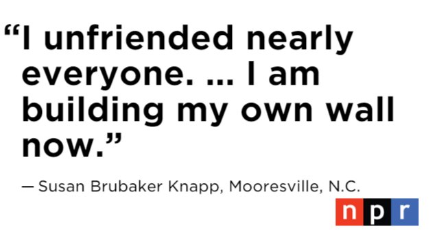 npralltech's tweet image. We received 150+ emails from people who are recalibrating their attitude toward social media after the election. n.pr/2guXnXQ