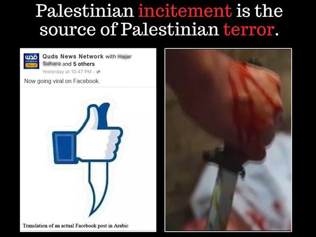 Incitement is the weapon that will kill every true struggle for #peace. #WeHadEnough #StopFundingHate #stopterrorism honestreporting.com/hot-topics/pal…