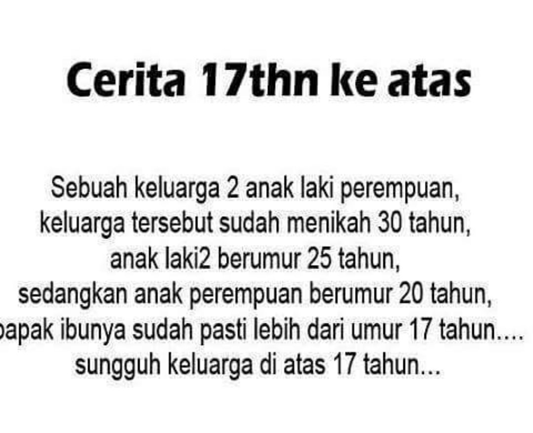 Ngekek jebakan betmen dalam sepenggal cerita 17 tahun ke atas chirpstory