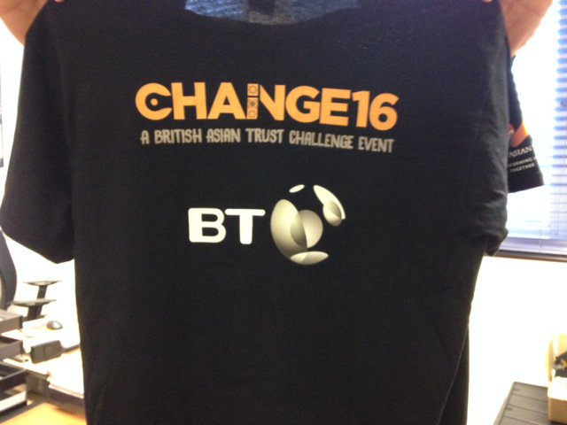 Cre8tiveBrandId's tweet photo. Cre8tive Steve's T-Shirt from #Chainge16 event on Saturday,
The #cyclechallenge was throughout the day raising money.
#charity #fundraising https://t.co/SrNFiFjFKh