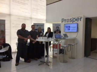 ProsperCloud's tweet photo. Our Prosper team under a beautiful atrium at CIMA Conference 17/11 - Navigating your way to success, #effectivepracticemanagement https://t.co/1sgnaaZMES