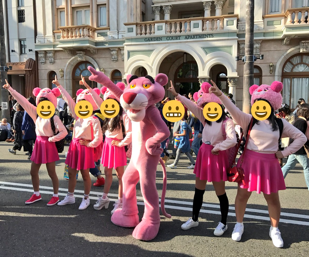 Hide And M In At Usj در توییتر ピンクパンサーと仲間たち 面白すぎる ミニオン来年は ピンクパンサーのショップ返してね Usj ピンクパンサー