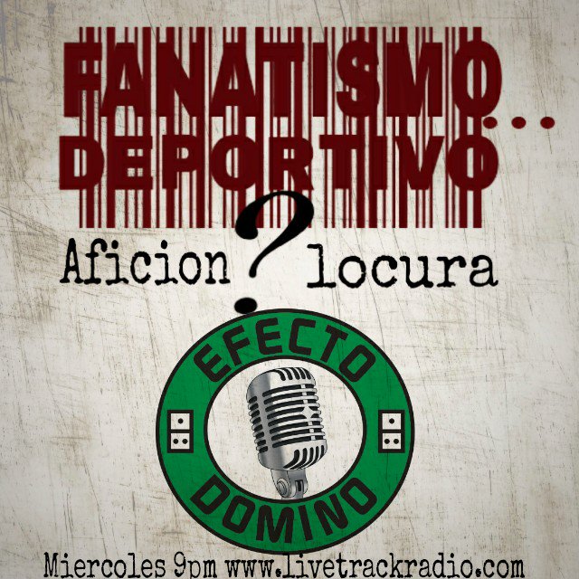 Este miércoles a las 9.00O pm en EFECTO DOMINÓ exclusivamente en <a href="/LiveTrackRadio/">Live Track Radio</a>, livetrackradio.com