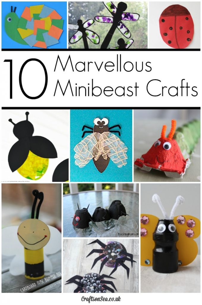 craftsonsea's tweet image. 10 Marvelous minibeast crafts - perfect for bug obsessed kids! bit.ly/2fdo6ol