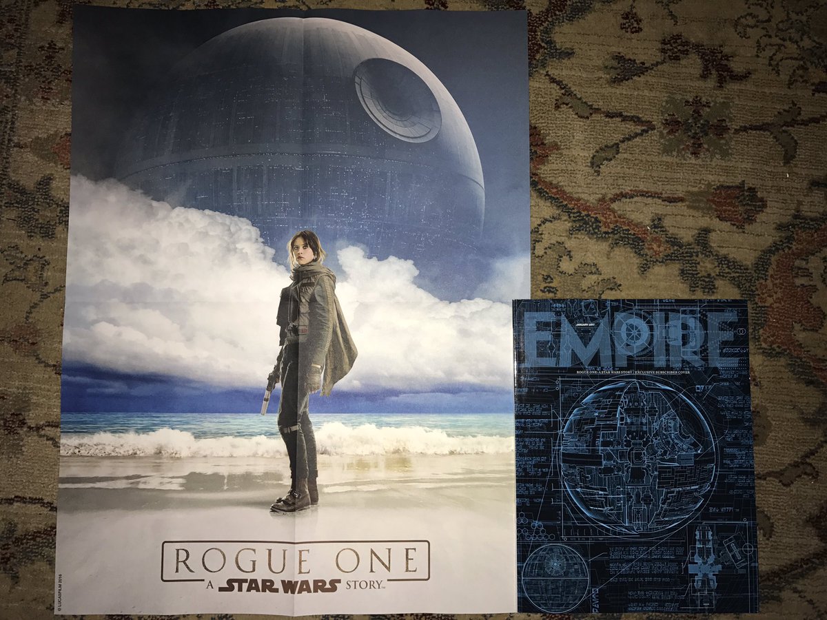 SWTheBritList's tweet image. New subscribers @empiremagazine with lovely poster!