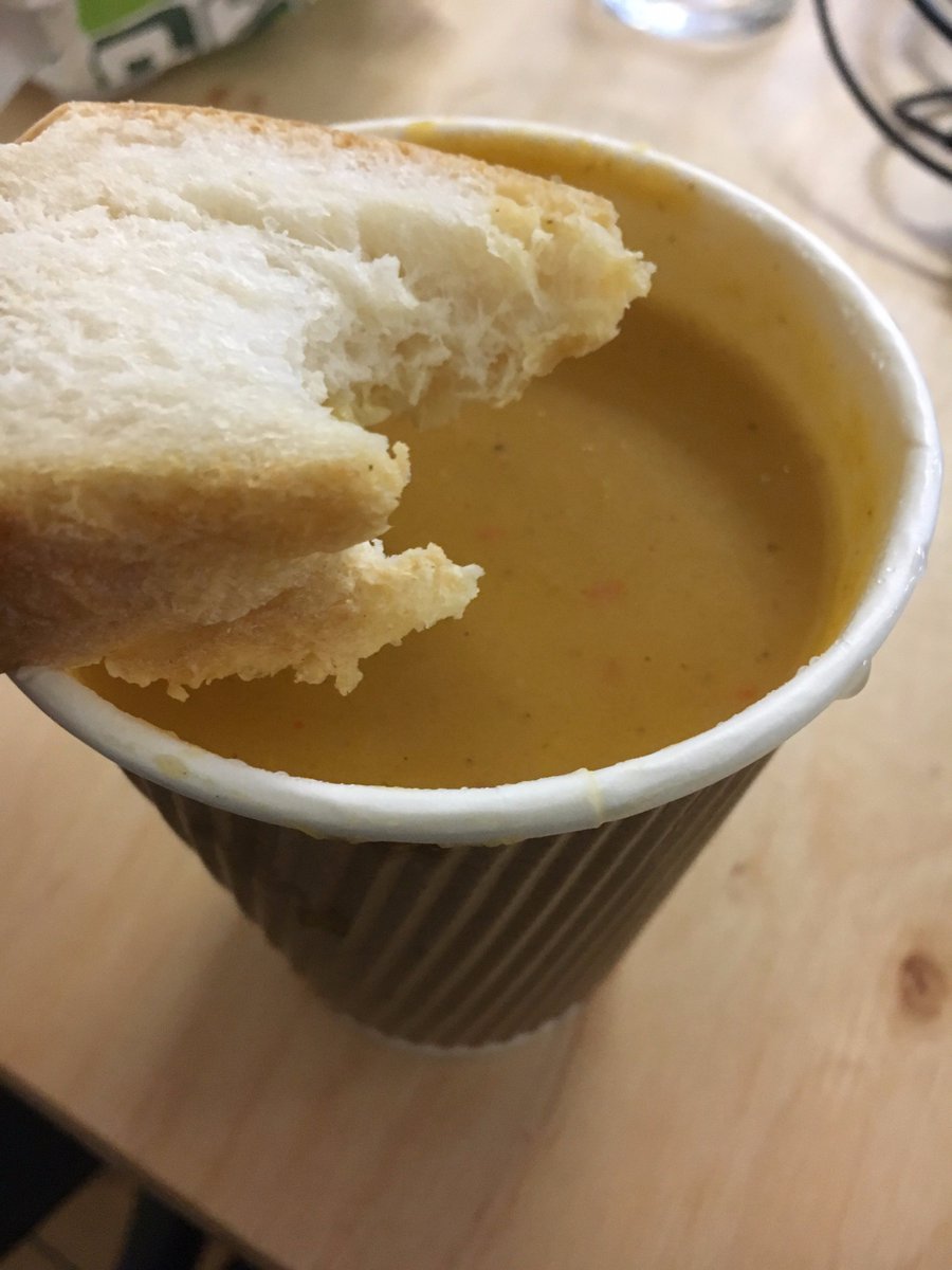 Nothing else will do in this filthy weather - roasted vegetable soup from <a href="/SouthvilleDeli/">Southville Deli</a>