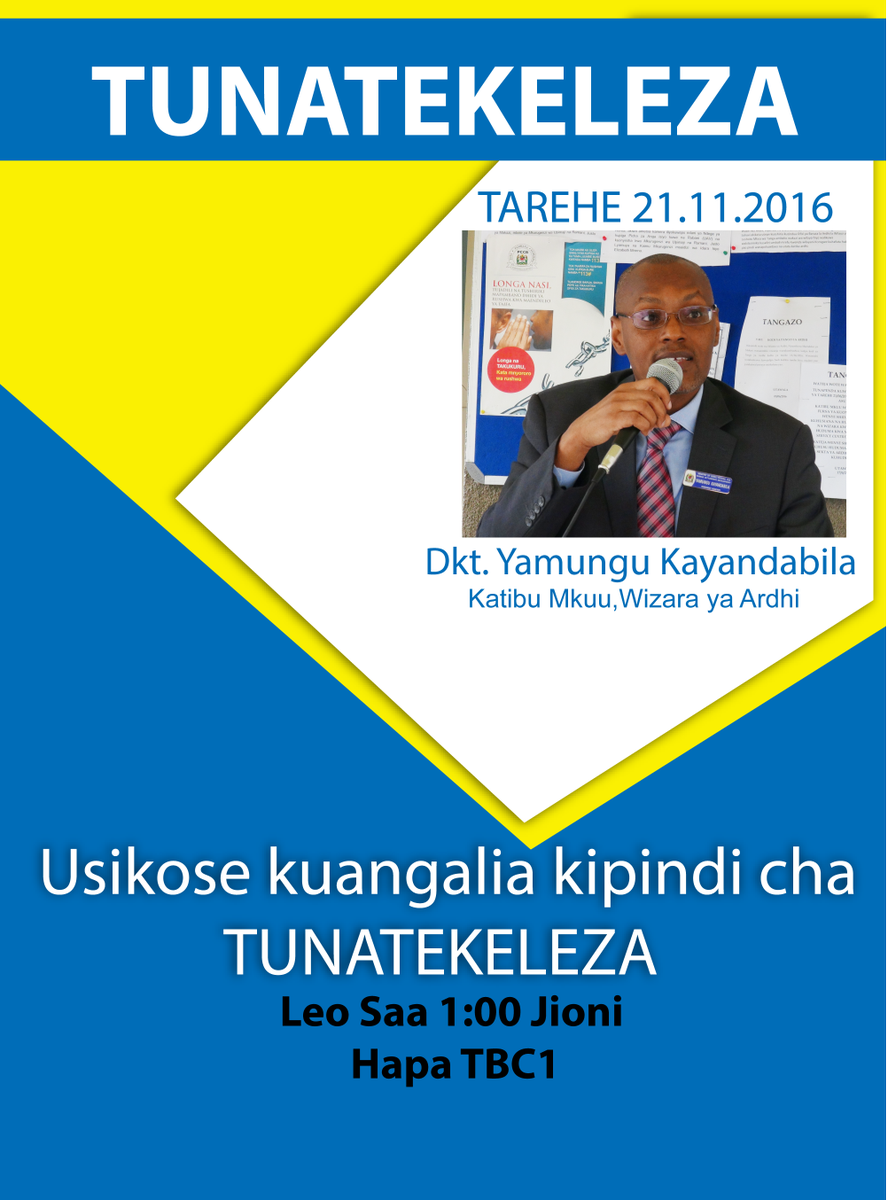 TUNATEKELEZA (@tunatekeleza) on Twitter photo 