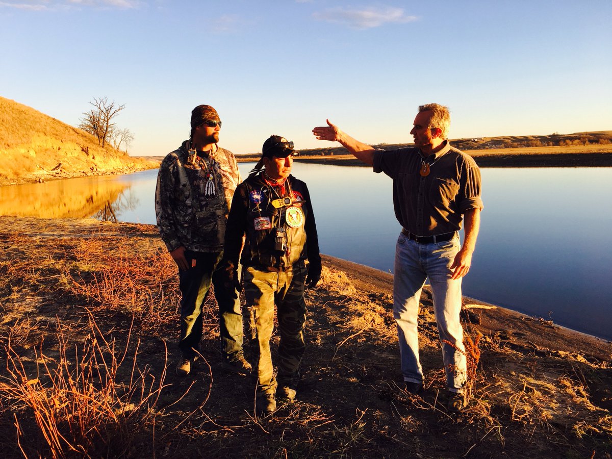 RobertKennedyJr's tweet image. Police fire tear gas,plastic bullets, water cannons at #DAPL protesters in 20 degree weather.Where is the MEDIA?? kfyrtv.com/content/news/H…