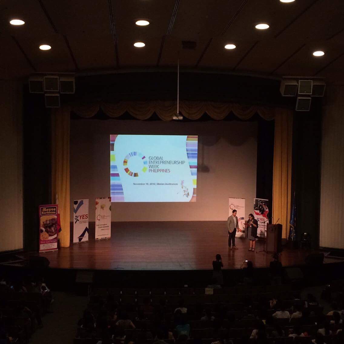 StMatthew16_17's tweet photo. 11/19/16 • Global Entrepreneurship Week Seminar! #GEW2016 #GEWPH #StartUp #FailingForward 💯❤️ https://t.co/jfmqyUTWnj