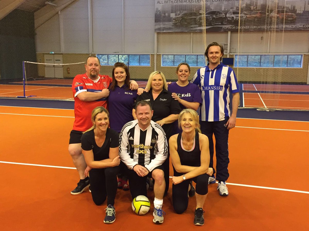 David Lloyd staff walking football session! Thanks to <a href="/EastRidingFA/">𝗘𝗮𝘀𝘁 𝗥𝗶𝗱𝗶𝗻𝗴 𝗙𝗔</a>, it was thoroughly enjoyed! Members can take part every Tuesday at 11am