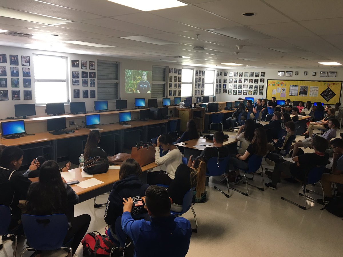 some pictures from our CGHS DECA class presentations! the students took a pledge saying they now knew more about Tomorrow's Rainbow! 🌈