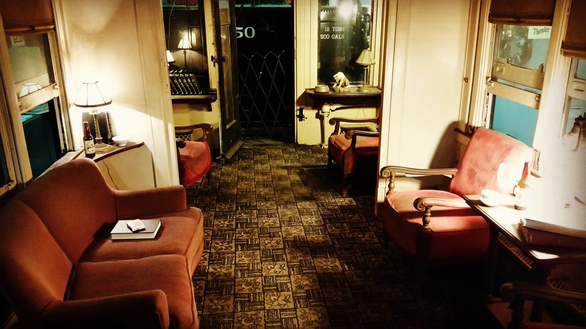 PaulFromFox5's tweet image. Digging this 1911 Pullman car. Back when travel was stylish. @GoodDayAtlanta #fox5atl @GwinnettEvents @exploregeorgia #exploregeorgia