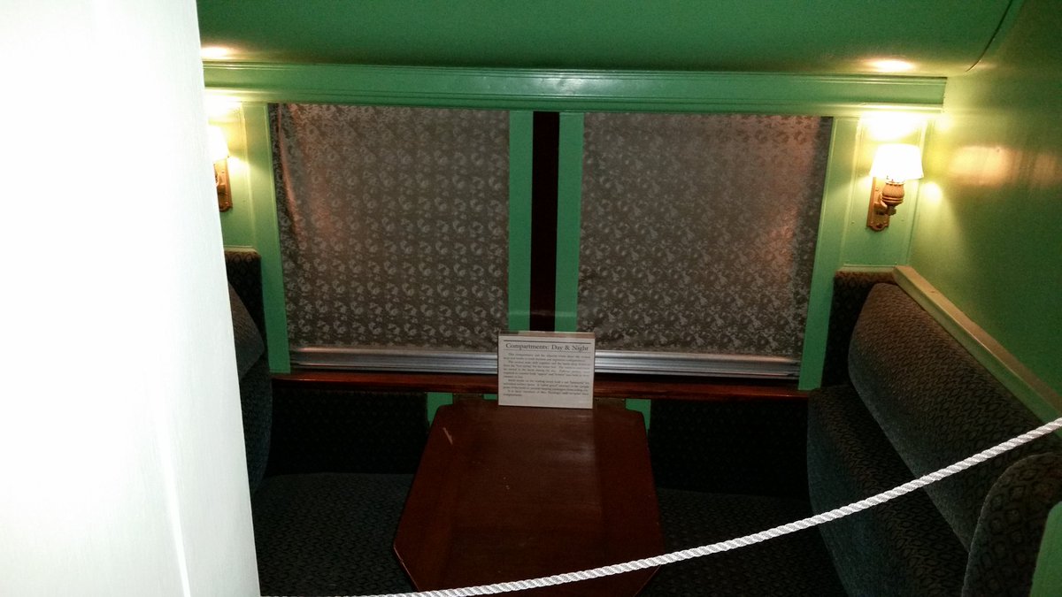 PaulFromFox5's tweet image. Digging this 1911 Pullman car. Back when travel was stylish. @GoodDayAtlanta #fox5atl @GwinnettEvents @exploregeorgia #exploregeorgia