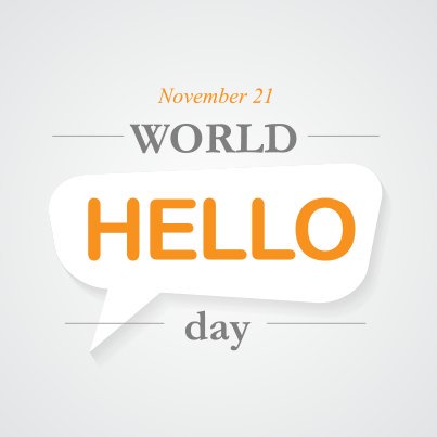 Hello World! bit.ly/1Q7CWep via @bday_cards