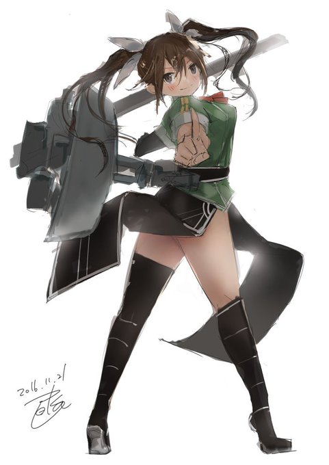 とねねねーさん
#艦これ版深夜の真剣お絵描き60分一本勝負 
#艦これ版真剣お絵描き60分一本勝負_20161121 