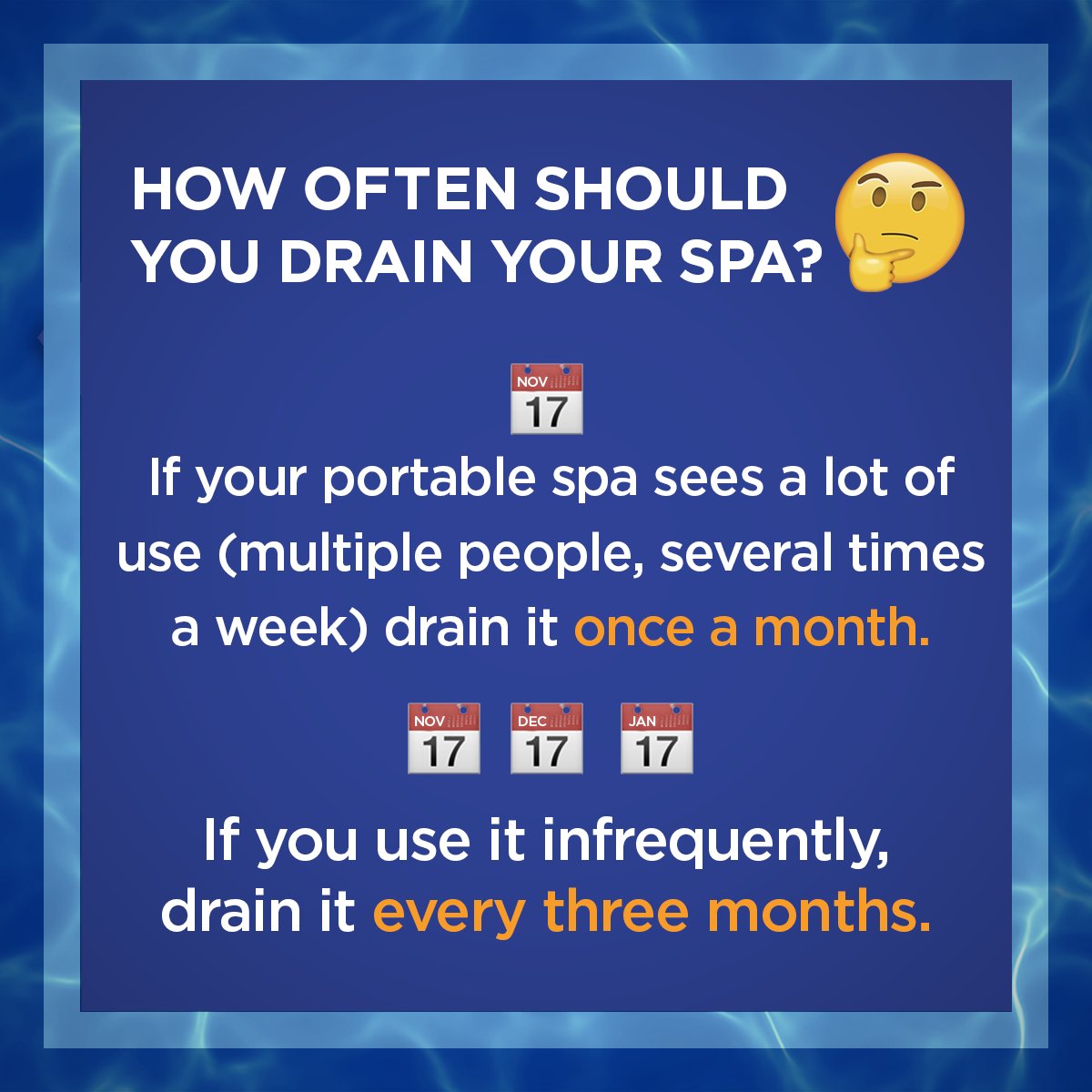 pinchapennypool's tweet photo. Let’s send spa myths down the drain.
#ProTip #PerfectSpa #SpaCare #SpaExperts #SpaTips https://t.co/G0Cn7tmgbc