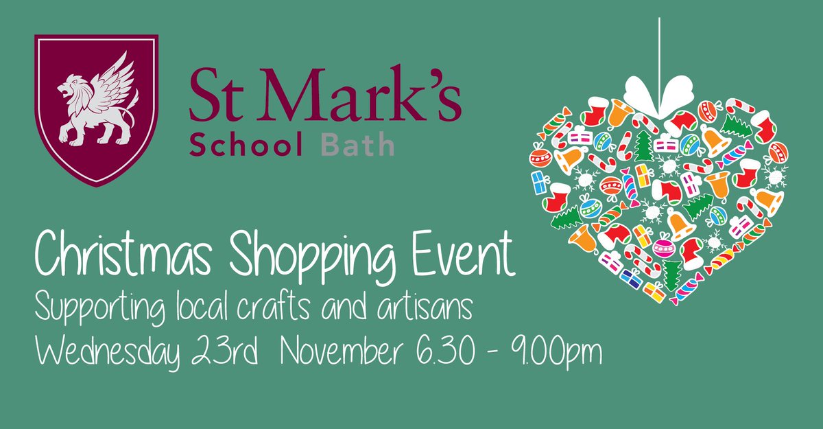 We're on count down to our wonderfully festive Christmas Shopping Night Weds 23rd Nov 6.30-9pm. See you there! @bathmums @TheBathMagazine