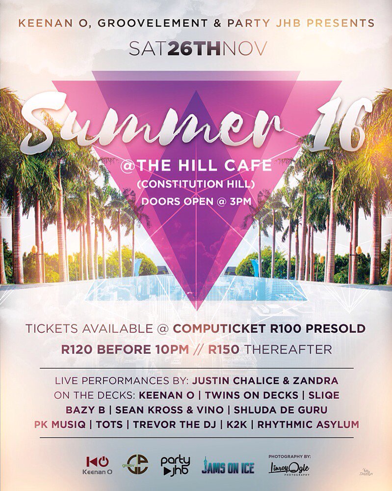 GroovElement_SA's tweet image. Join us as we welcome the Silly season in Style.