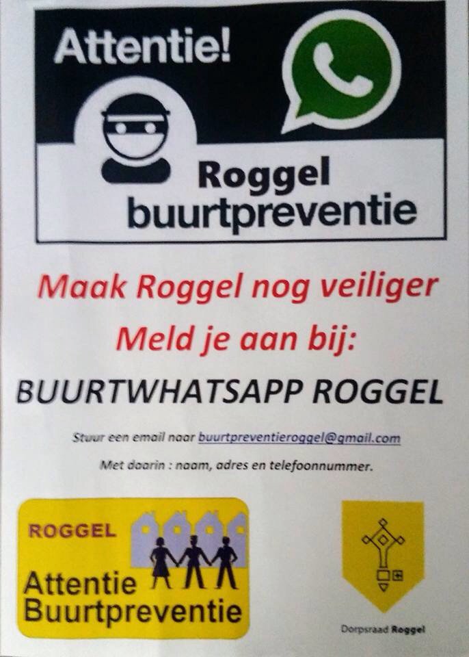 Ik ben deelnemer geworden, met z'n allen maken we Roggel veiliger.
#leefkleinaardigdörpke