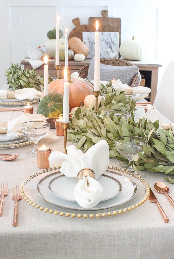 #Thanksgiving is only the most anticipated meal of the year—and presentation is everything.  #decor #inspiration→ bit.ly/2gD5zGg